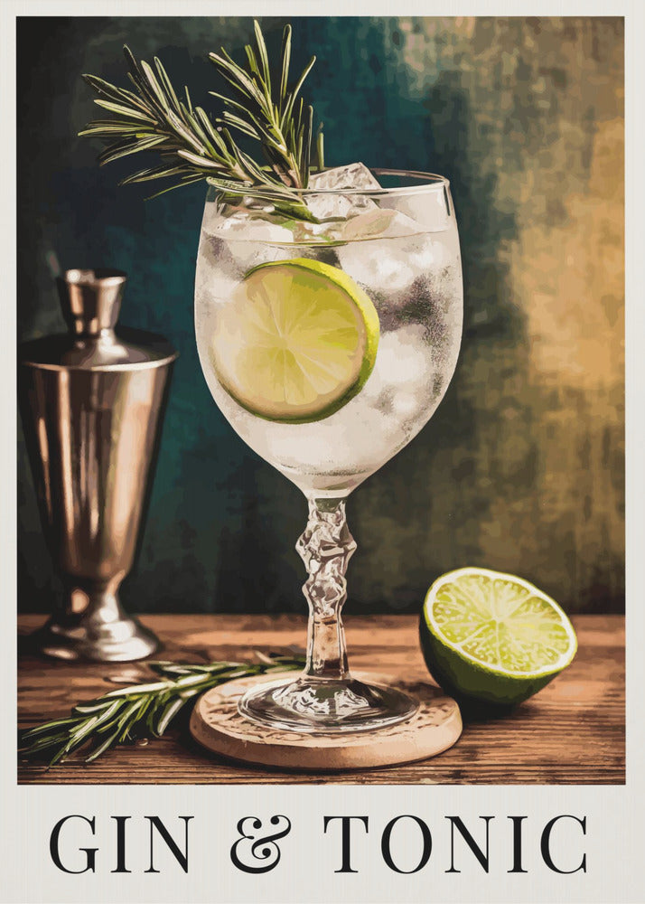 Gin & Tonic - Poster / Art Print