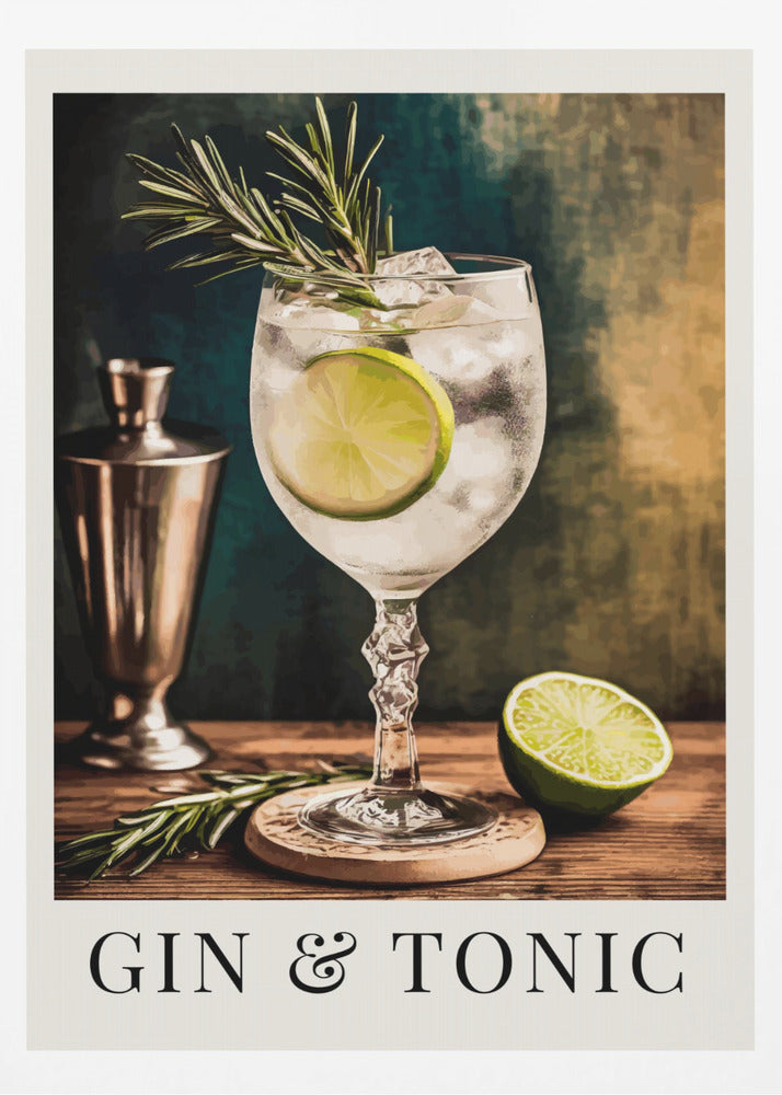 Gin & Tonic - Poster / Art Print