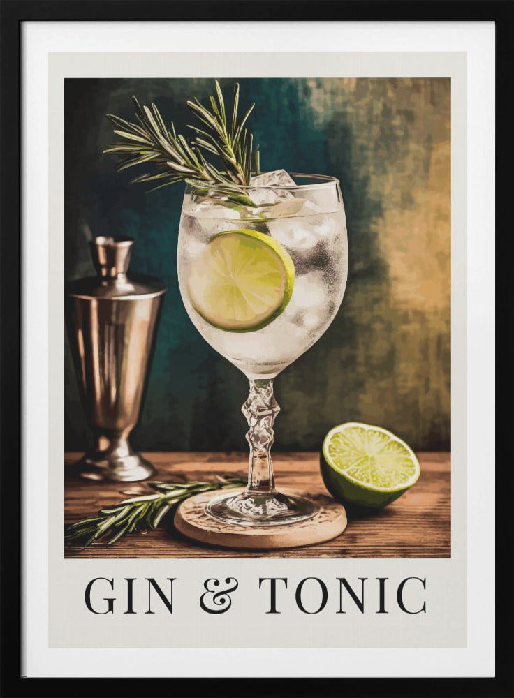 Gin & Tonic - Poster / Art Print
