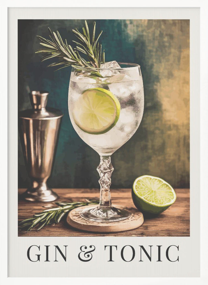 Gin & Tonic - Poster / Art Print