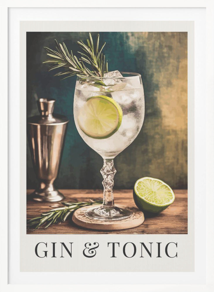 Gin & Tonic - Poster / Art Print