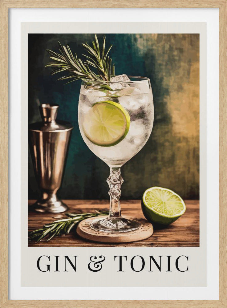 Gin & Tonic - Poster / Art Print