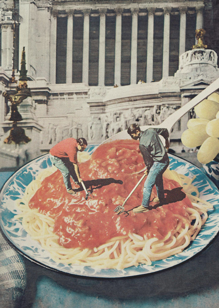 Diggin' Spaghetti - Poster / Art Print