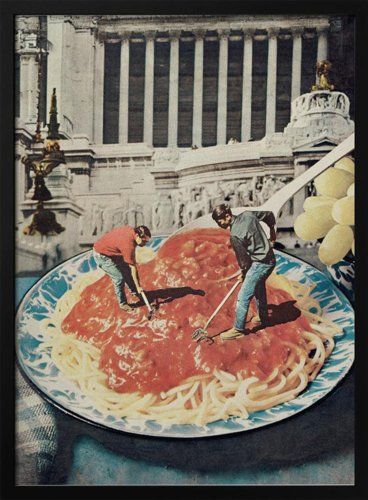 Diggin' Spaghetti - Poster / Art Print