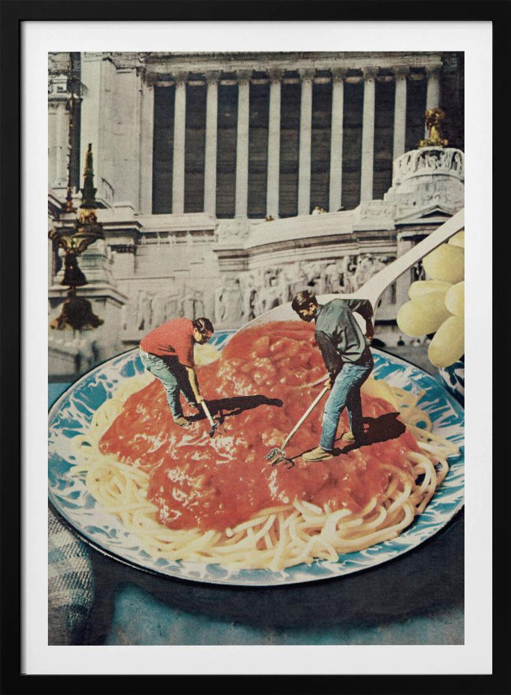 Diggin' Spaghetti - Poster / Art Print