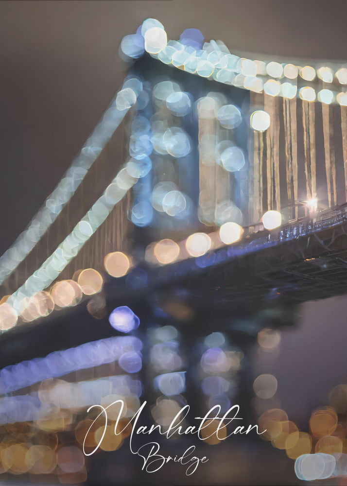 Manhattan Bridge - Poster / Art Print