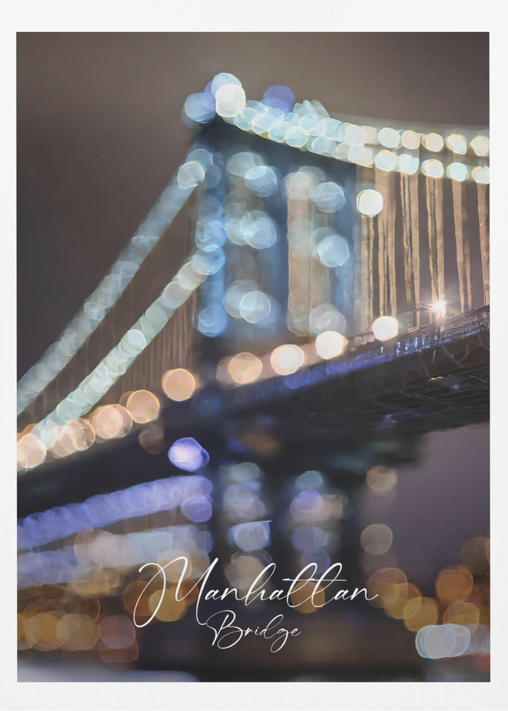 Manhattan Bridge - Poster / Art Print