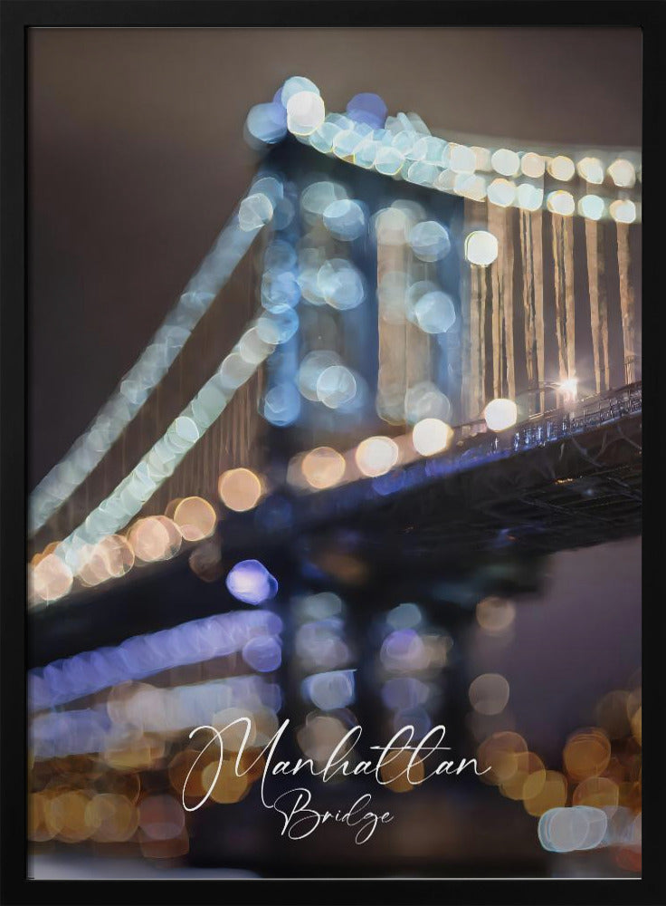 Manhattan Bridge - Poster / Art Print
