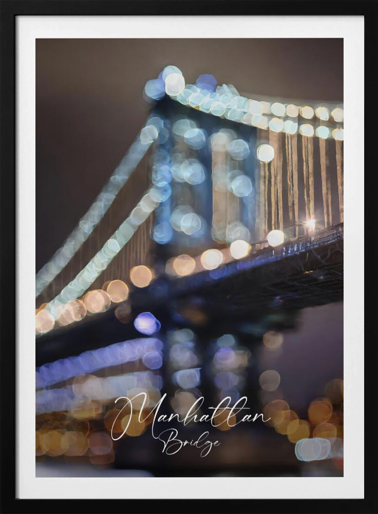 Manhattan Bridge - Poster / Art Print