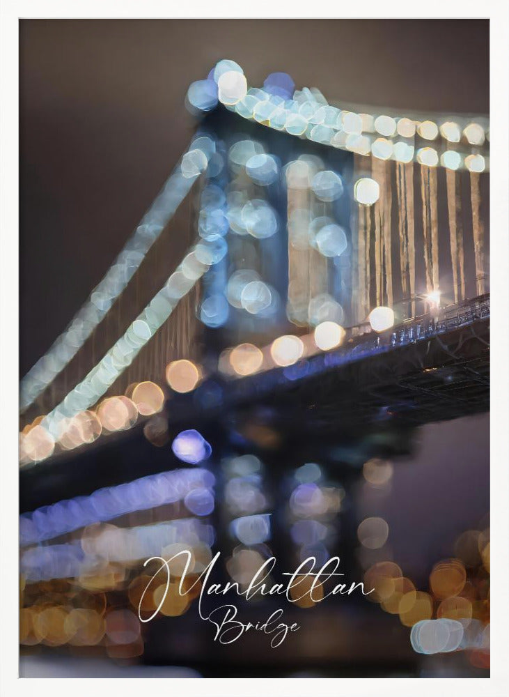 Manhattan Bridge - Poster / Art Print
