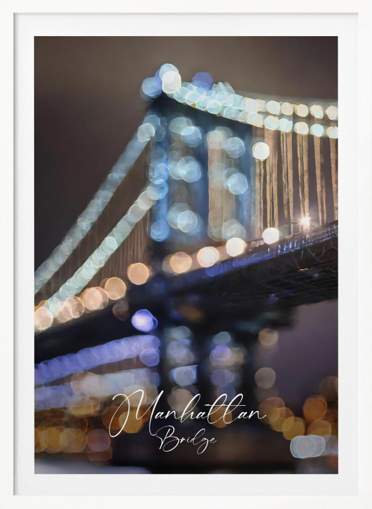 Manhattan Bridge - Poster / Art Print