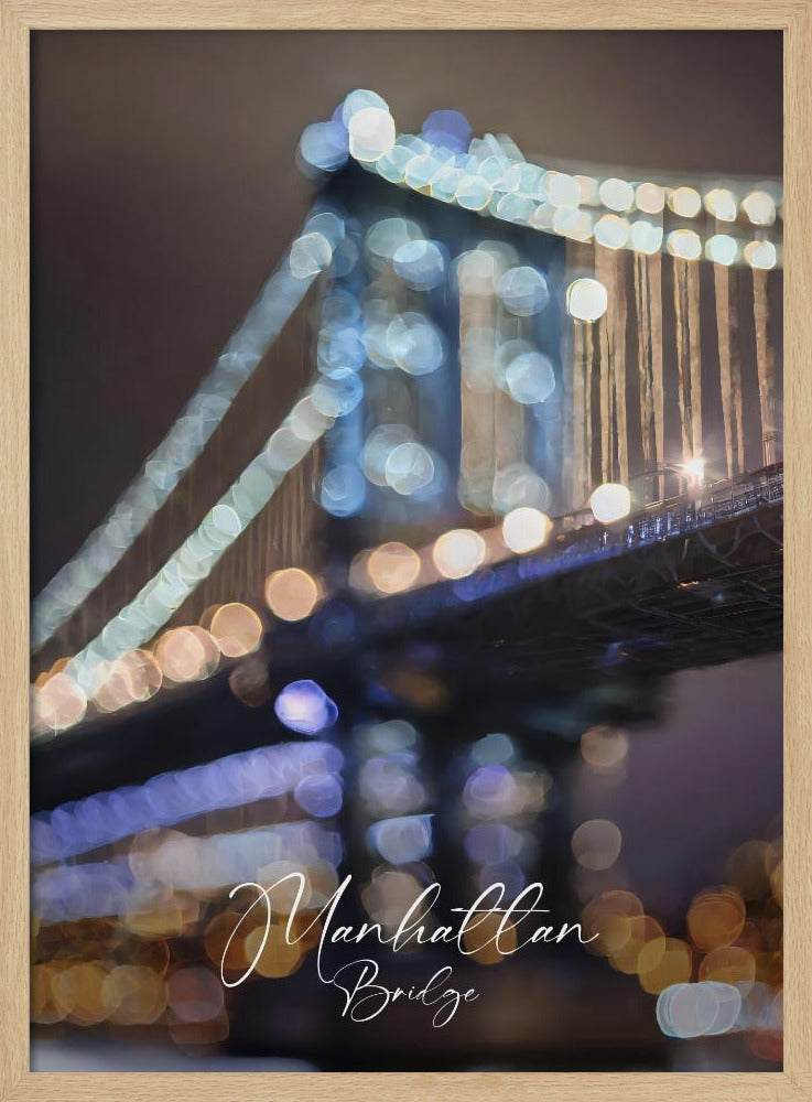 Manhattan Bridge - Poster / Art Print