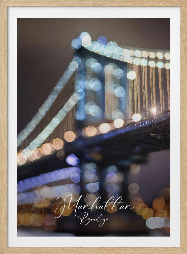 Manhattan Bridge - Poster / Art Print