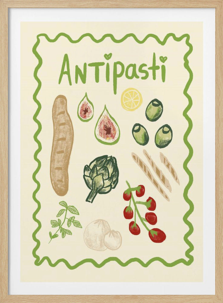Antipasti - Poster / Art Print
