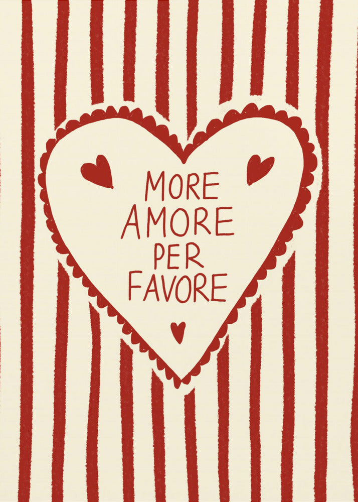 More Amore - Poster / Art Print