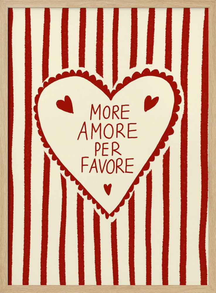 More Amore - Poster / Art Print