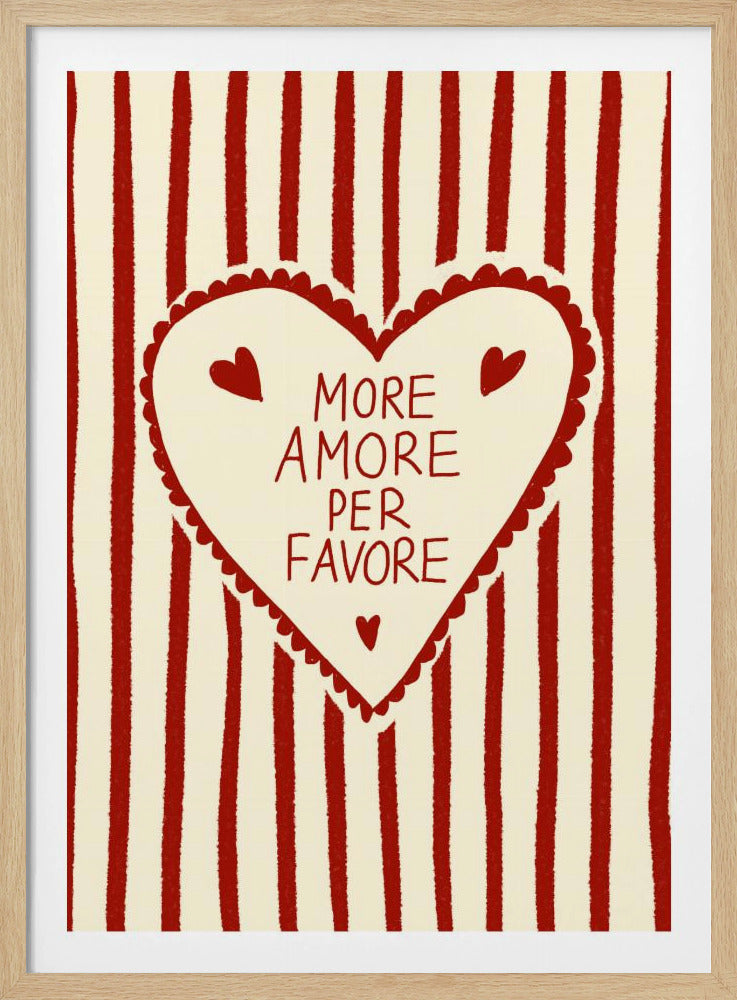 More Amore - Poster / Art Print