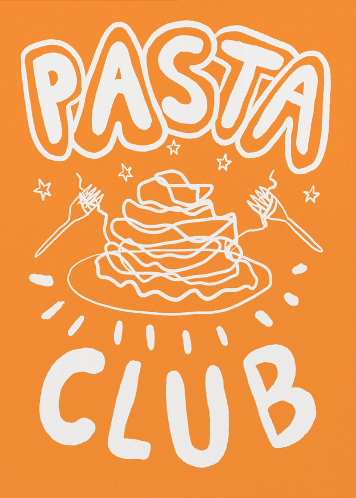 Pasta Club - Poster / Art Print