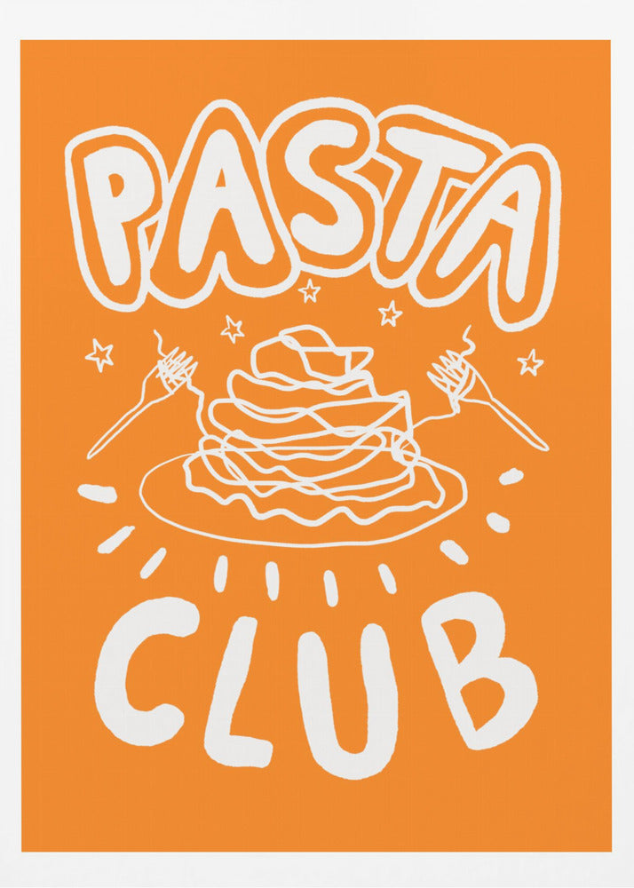 Pasta Club - Poster / Art Print