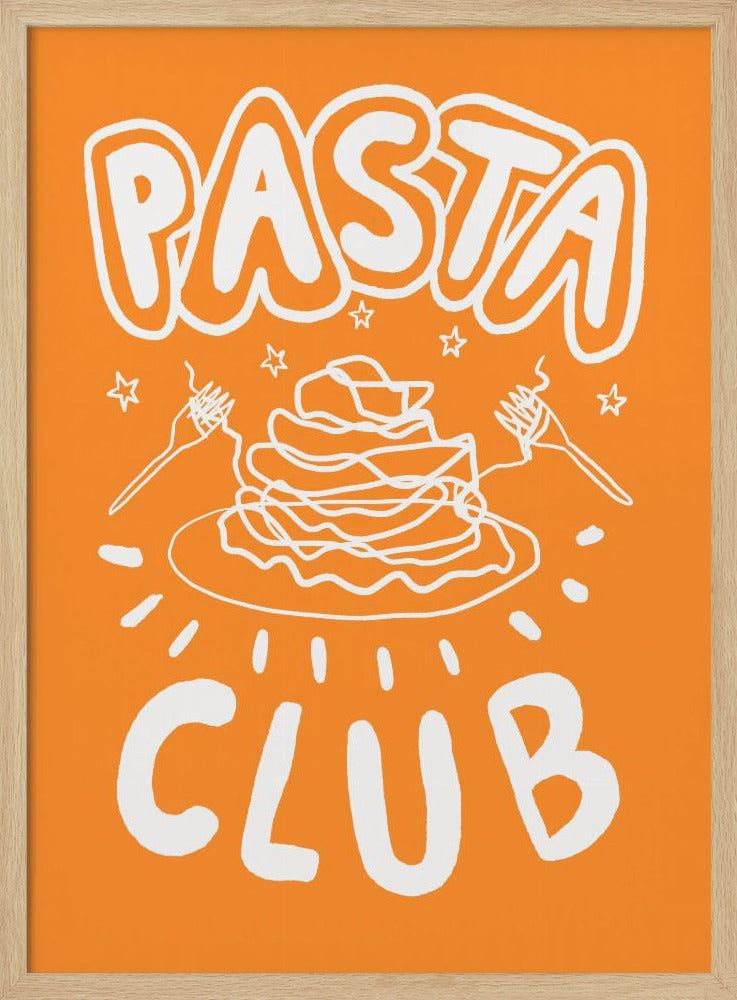 Pasta Club - Poster / Art Print