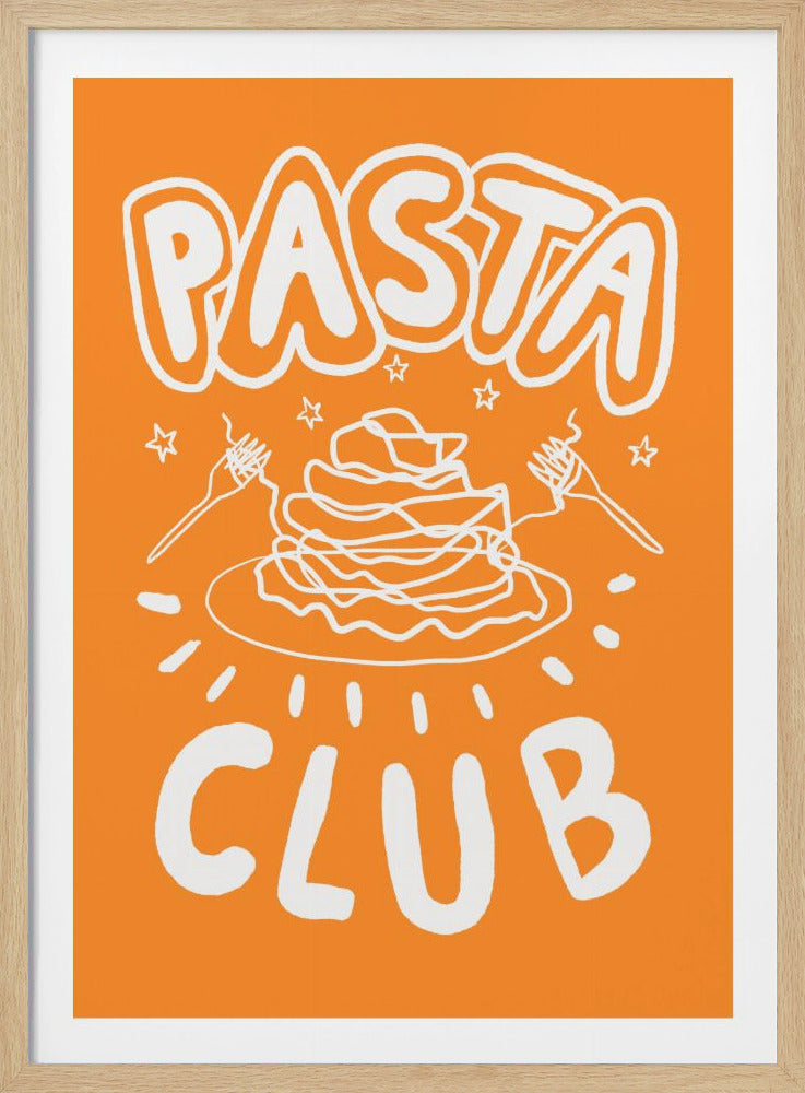 Pasta Club - Poster / Art Print