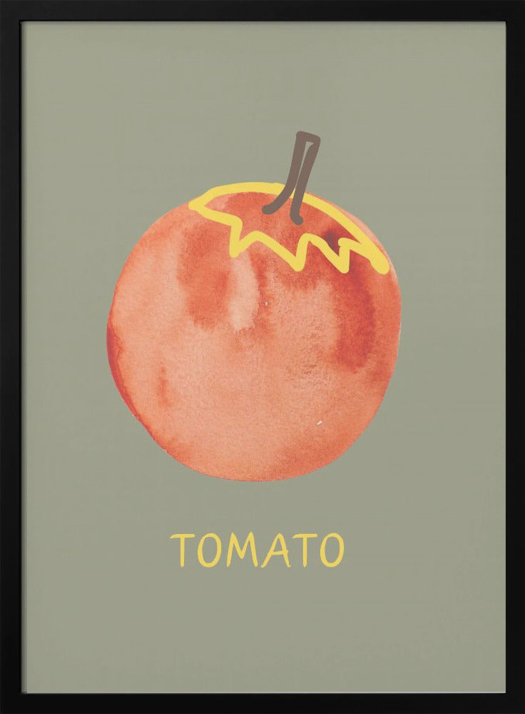 Tomato in Green - Poster / Art Print