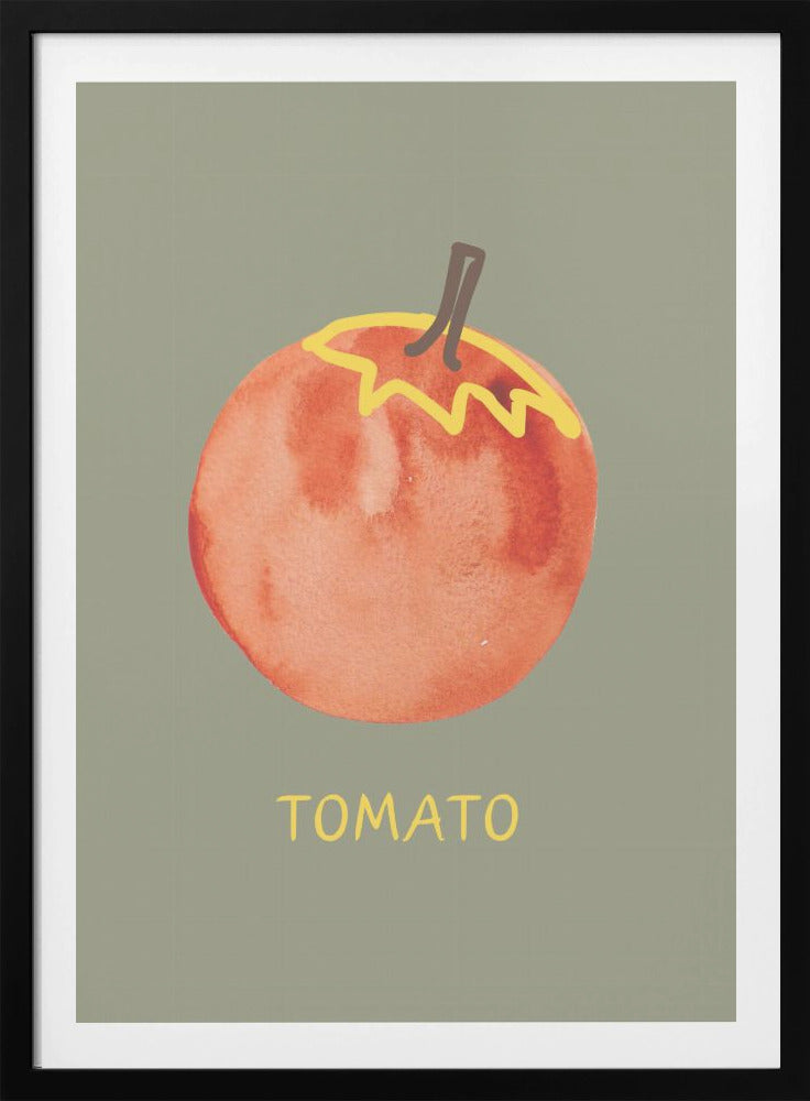Tomato in Green - Poster / Art Print