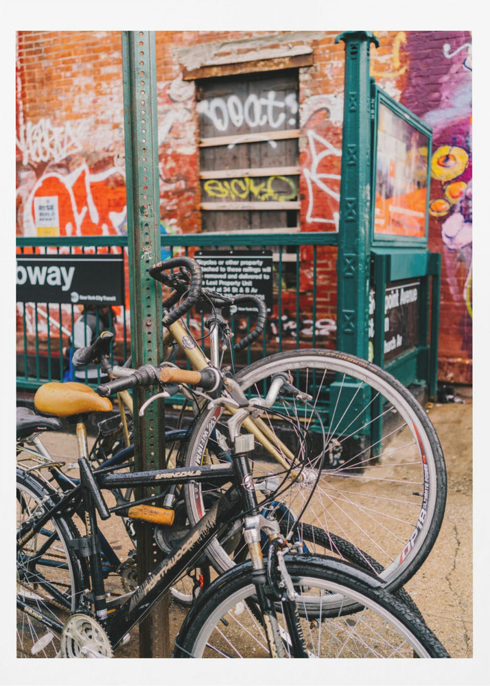 Brooklyn Bike II - Poster / Art Print