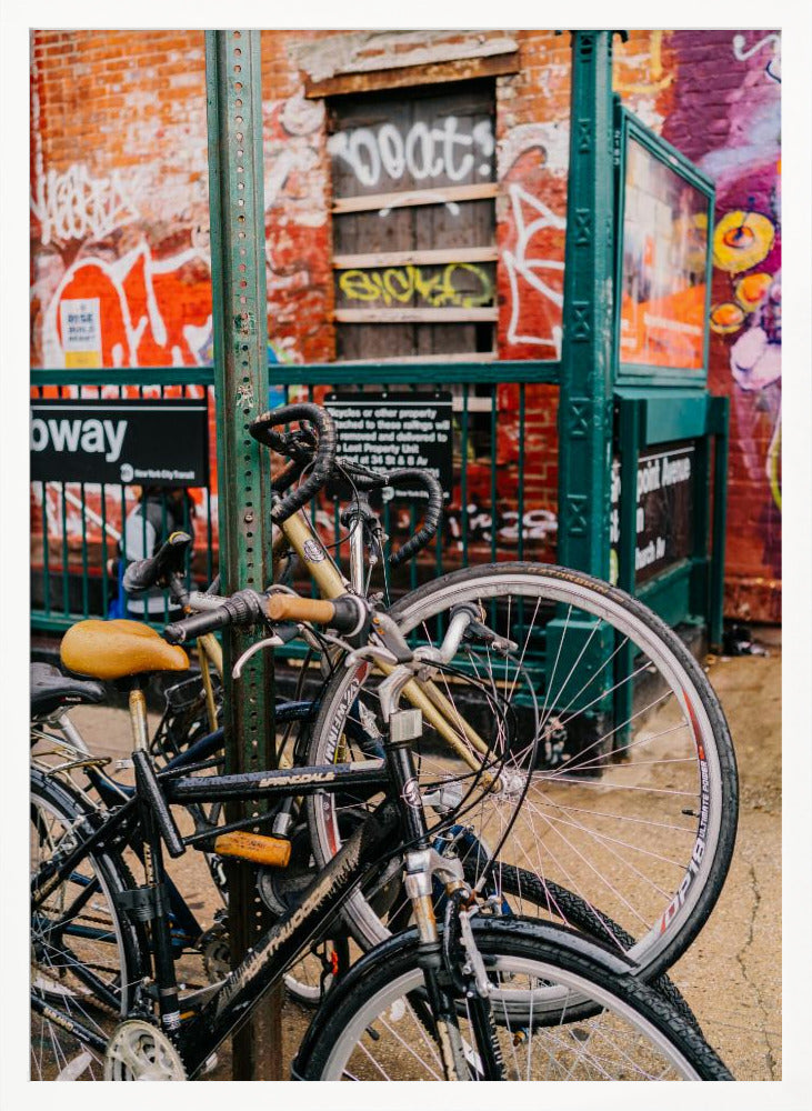 Brooklyn Bike II - Poster / Art Print