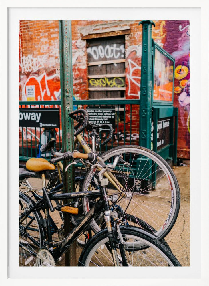 Brooklyn Bike II - Poster / Art Print