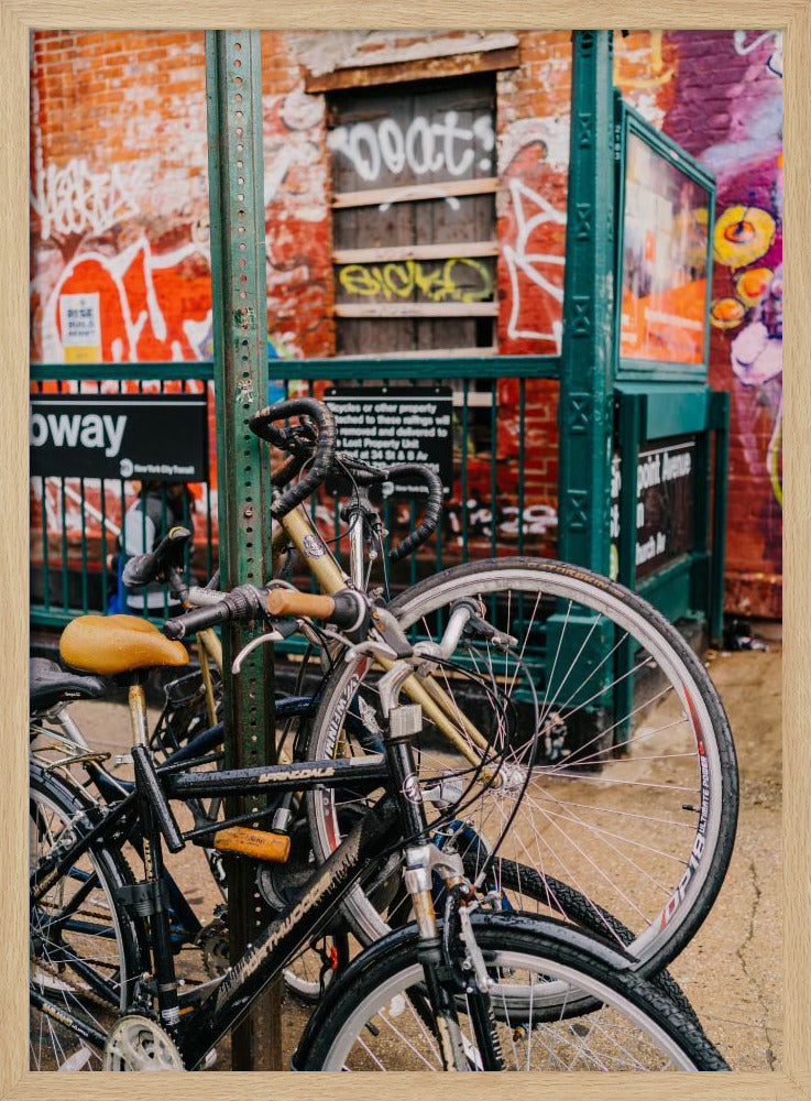 Brooklyn Bike II - Poster / Art Print