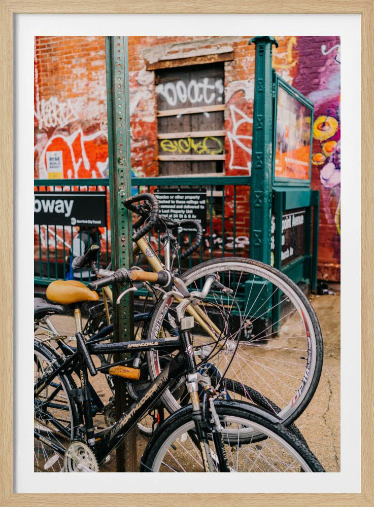 Brooklyn Bike II - Poster / Art Print