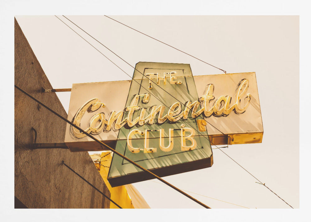 The Continental Club - Poster / Art Print