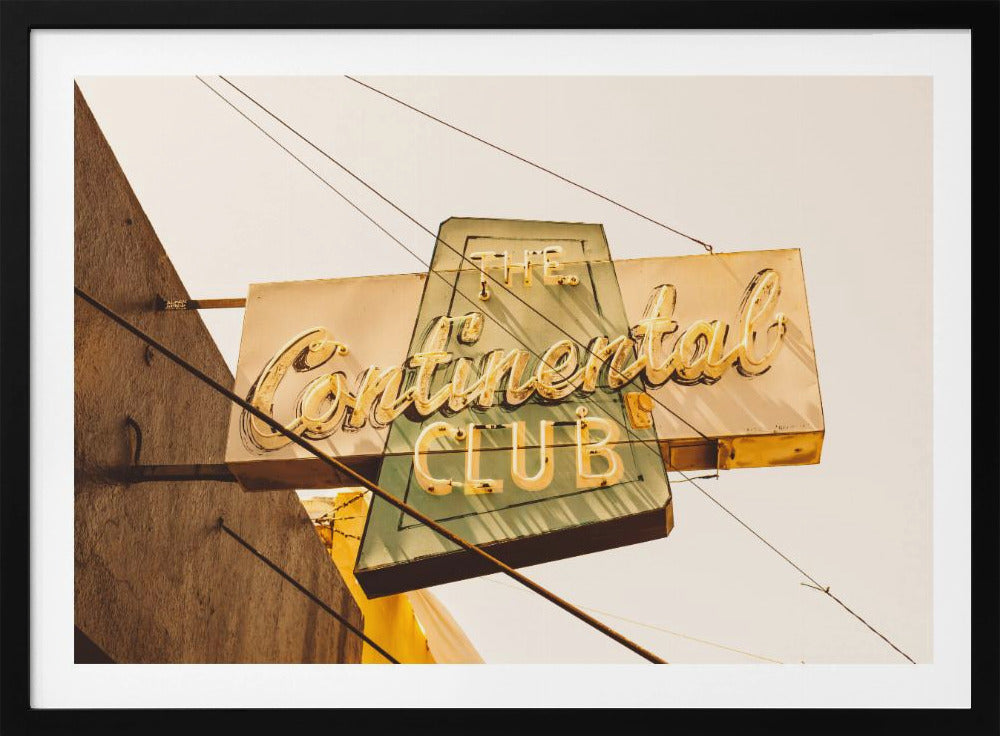 The Continental Club - Poster / Art Print