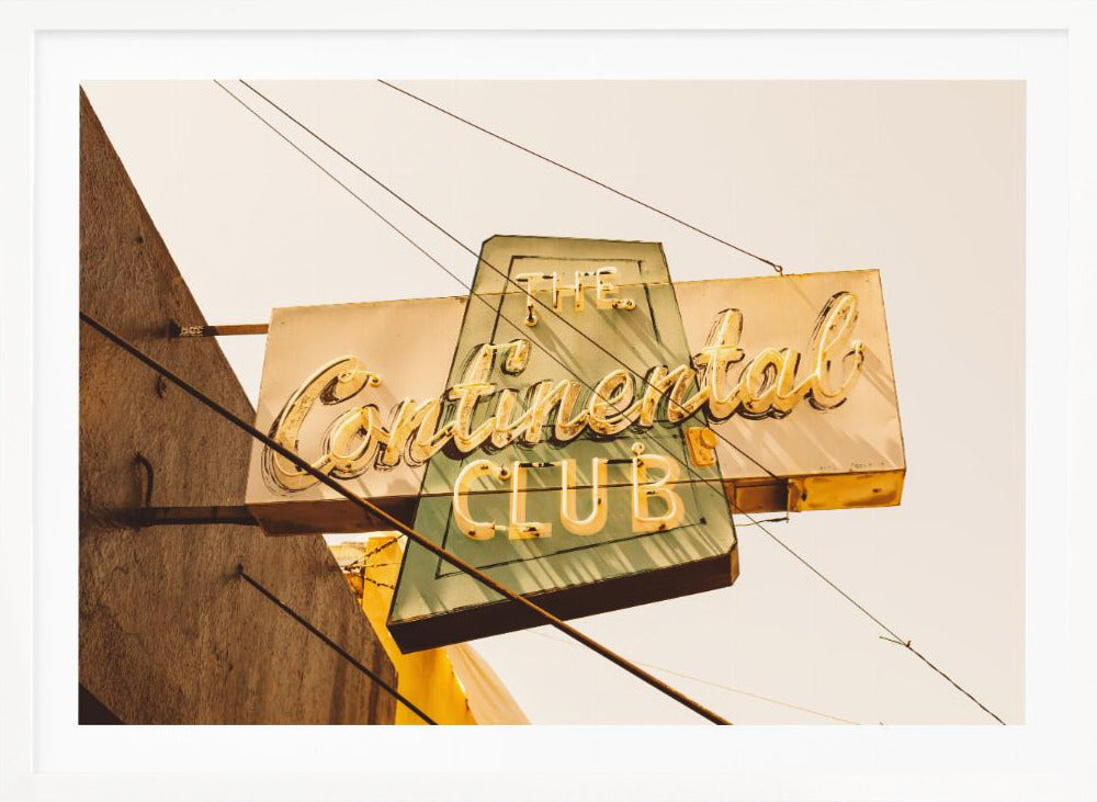 The Continental Club - Poster / Art Print