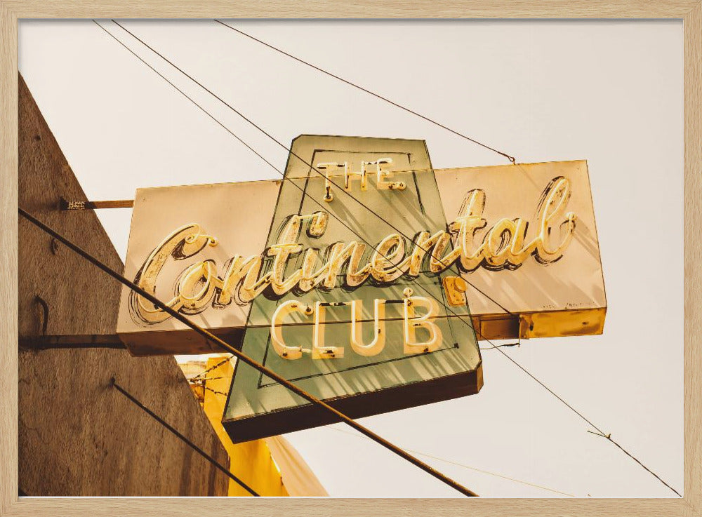 The Continental Club - Poster / Art Print