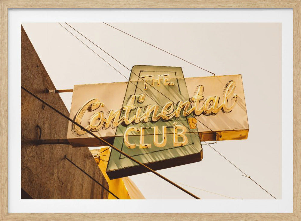 The Continental Club - Poster / Art Print