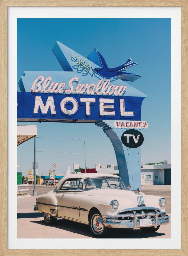 Blue Swallow Motel - Poster / Art Print