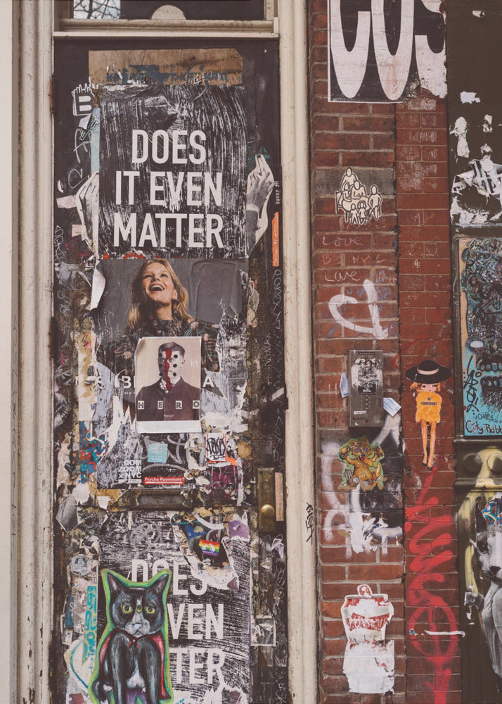East Village Door - Poster / Art Print