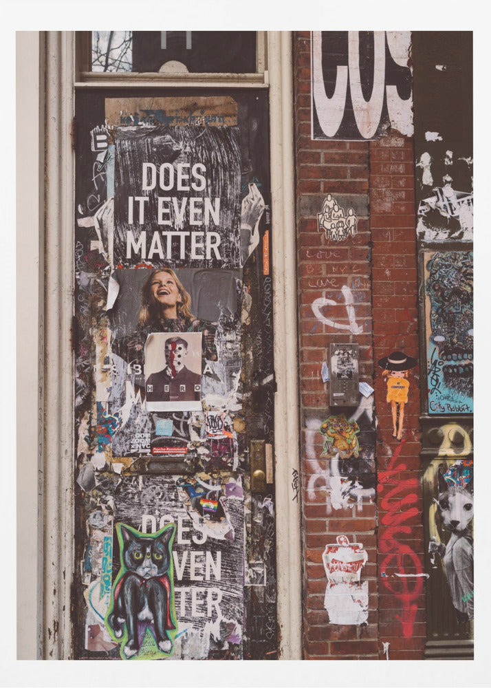 East Village Door - Poster / Art Print