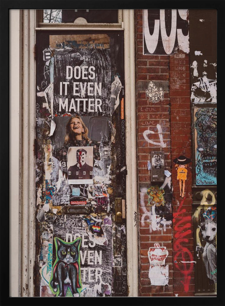 East Village Door - Poster / Art Print