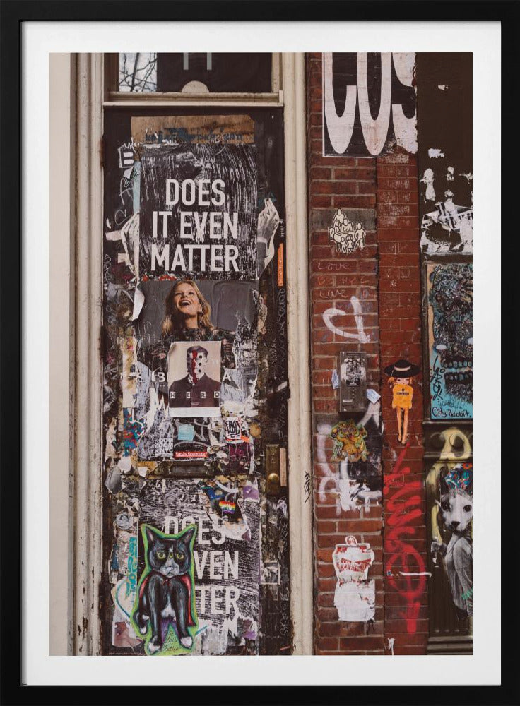 East Village Door - Poster / Art Print