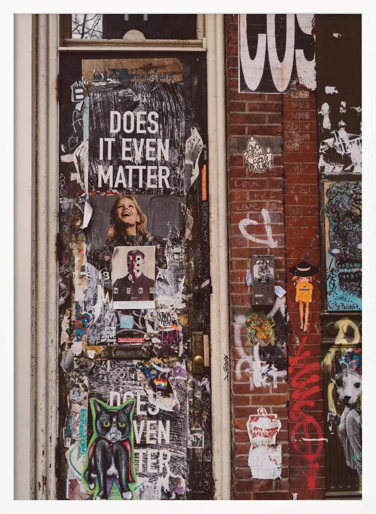 East Village Door - Poster / Art Print