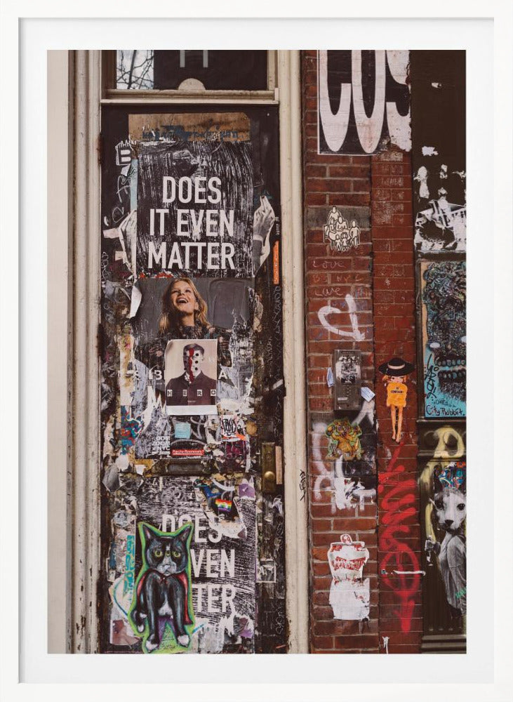 East Village Door - Poster / Art Print