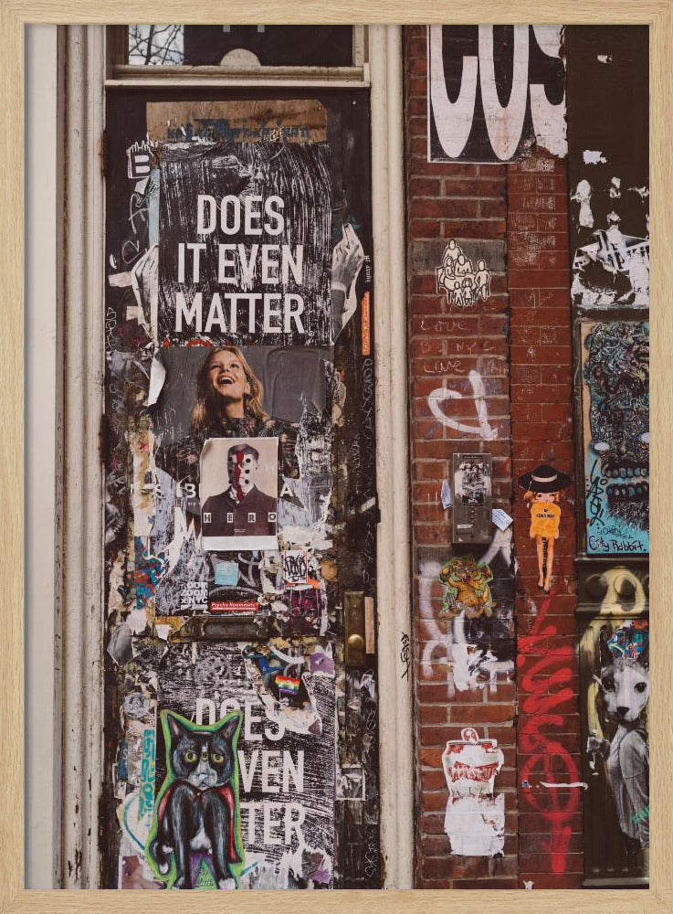 East Village Door - Poster / Art Print