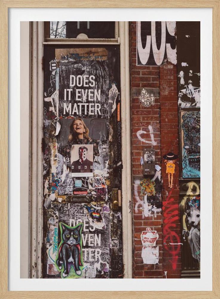 East Village Door - Poster / Art Print