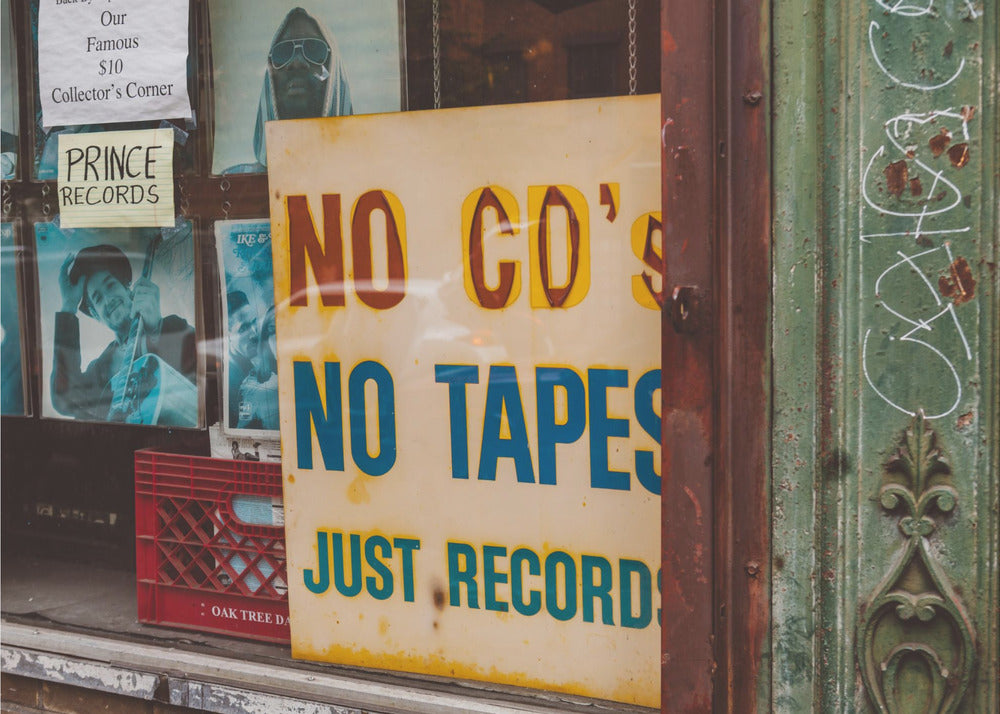 Just Records - Poster / Art Print