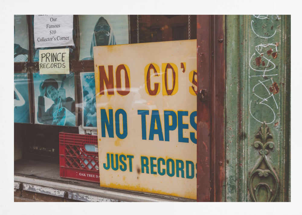 Just Records - Poster / Art Print