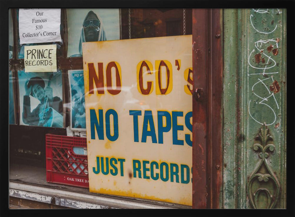 Just Records - Poster / Art Print