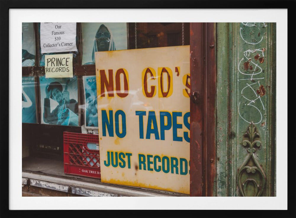 Just Records - Poster / Art Print